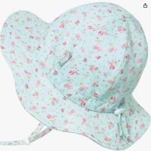 Jan & Jul Adjustable Sun Hat 0-6M in Retro Rose